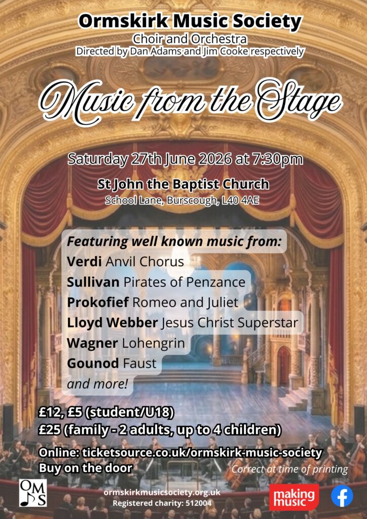 An image of the publicity poster for this concert